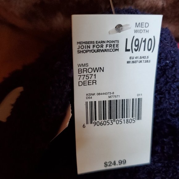 Reindeer Slippers & Santa Socks - Picture 3 of 3